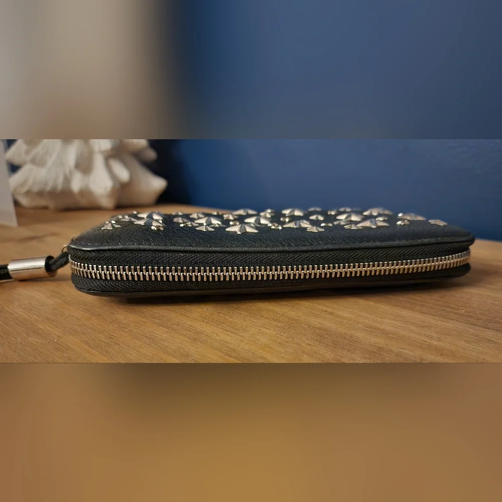 Jimmy Choo Filipa Star Studded Wallet EUC - Picture 5 of 9